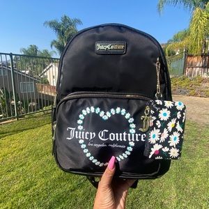 Juicy Couture Black backpack   , NWT